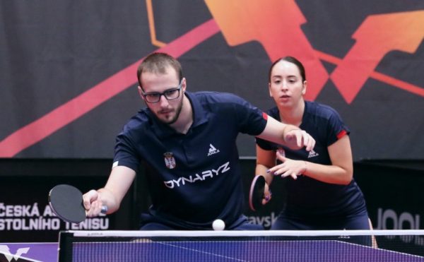 Miks dubl u stonom tenisu u sastavu Dimitrije Levajac i Izabela Lupulesku na svetskom olimpijskom kvalifikacionom turniru